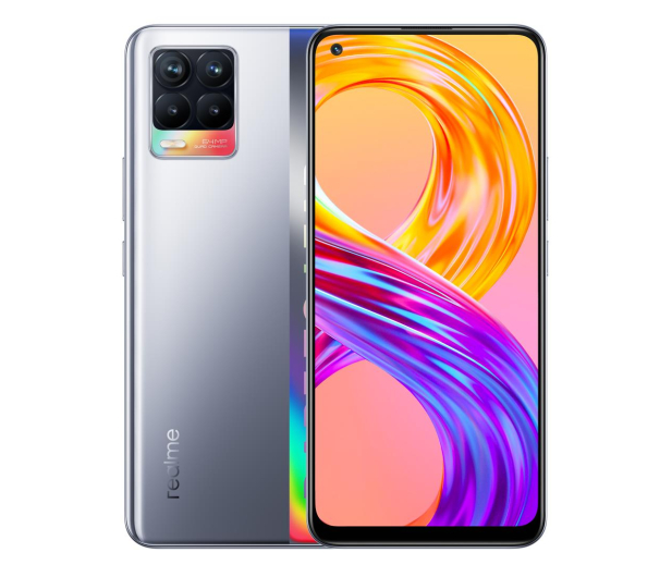 realme 8 8+128GB Cyber Silver - 684973 - zdjęcie